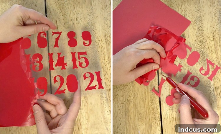 iron-on vinyl numbers