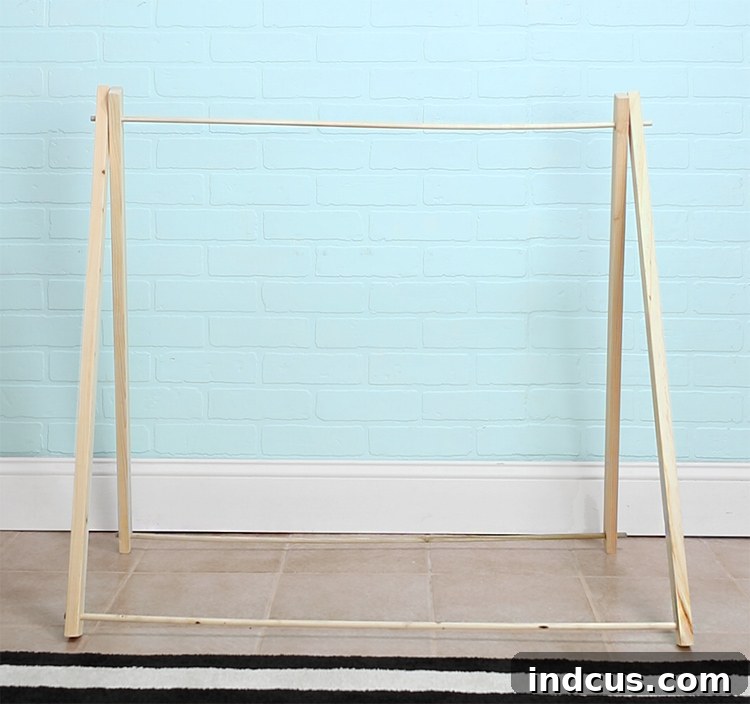 simple play tent frame