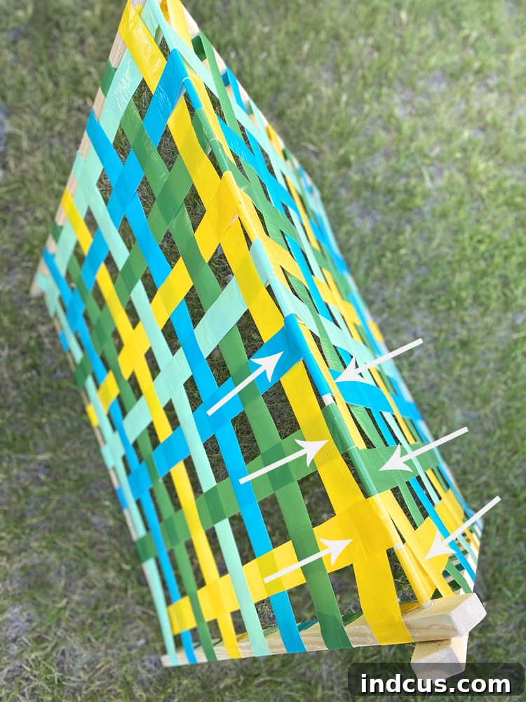 how to make a tent out of duck tape