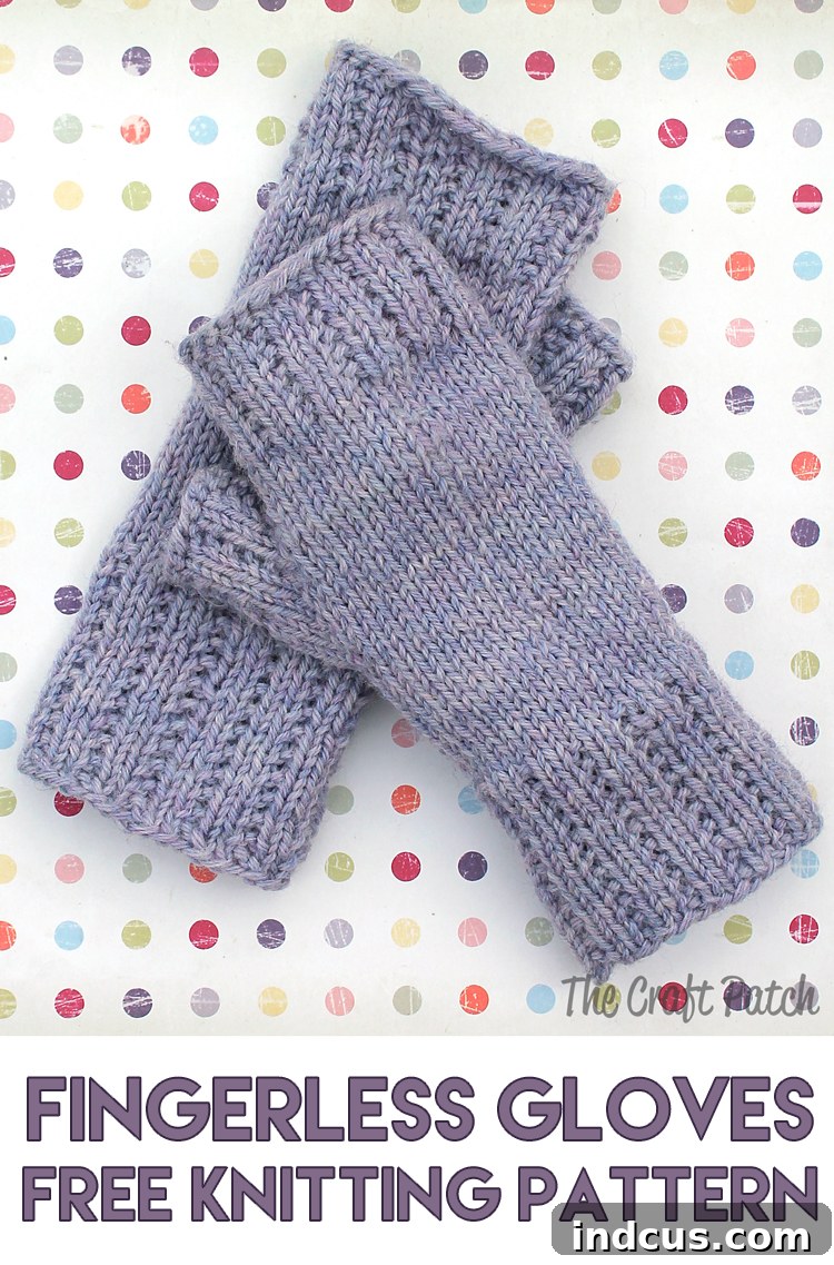 Sunshine Fingerless Mitts Pattern 4 knit fingerless gloves with pattern and tutorial, a perfect image for sharing on social media.