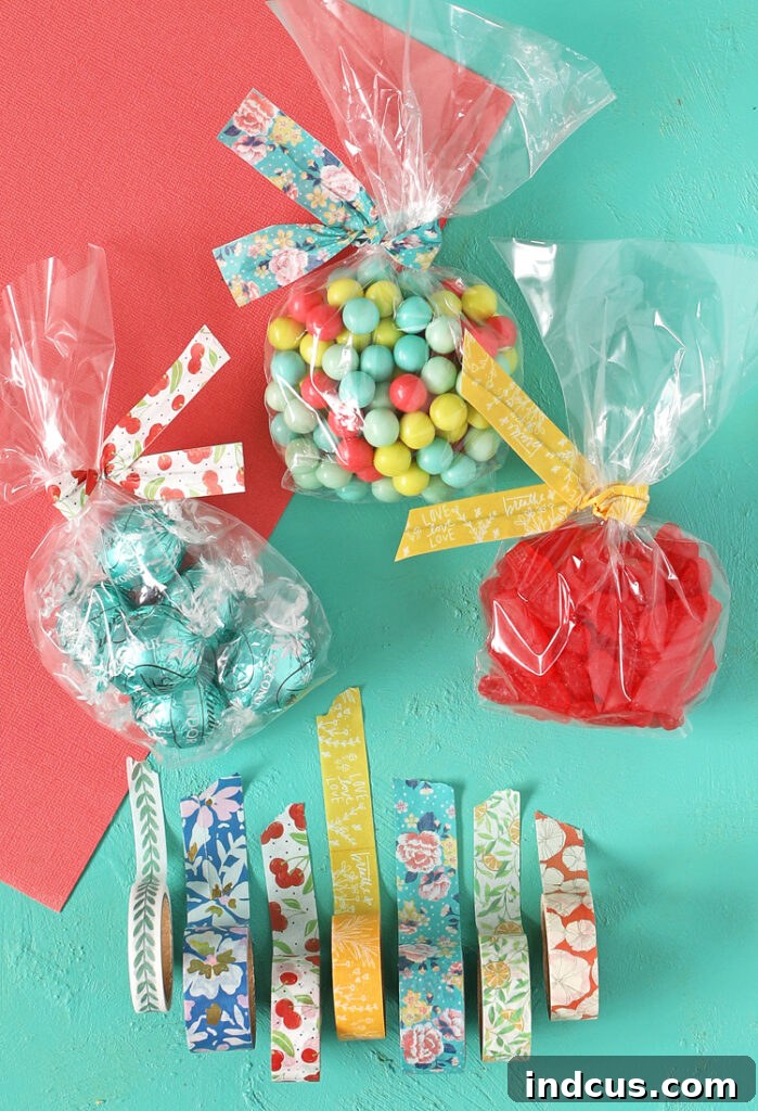 cute diy patterned twist ties