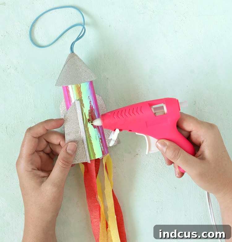 attaching fins