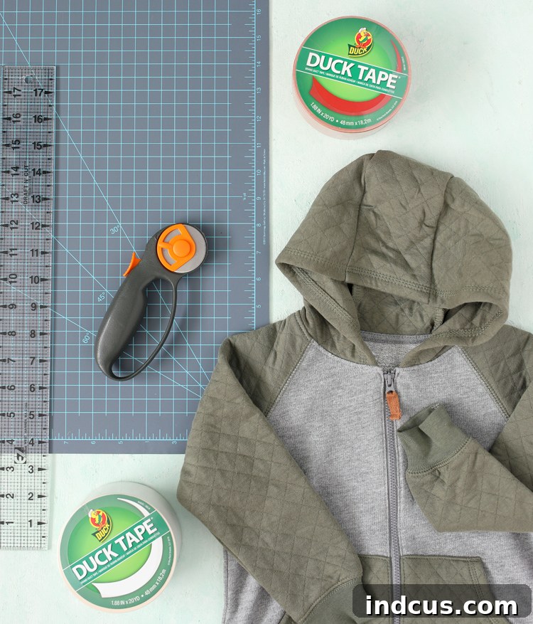duck tape halloween costume supplies