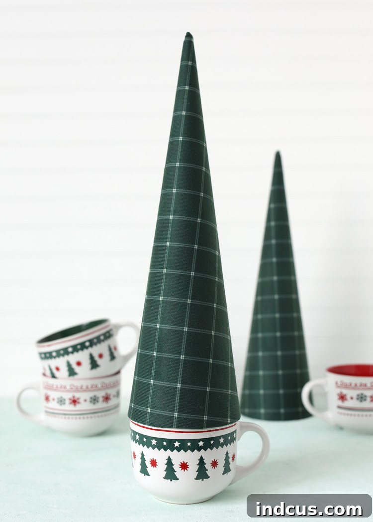 Hot Cocoa Tree in a Mug - Assembly