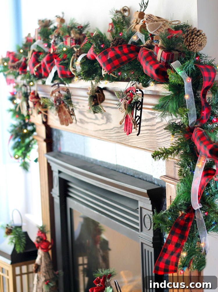 How to make Christmas garland
