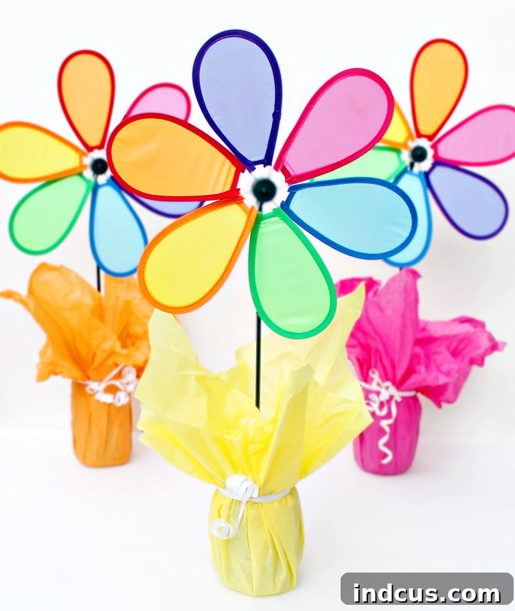 Easy DIY Pinwheel Party Centerpieces for Any Event