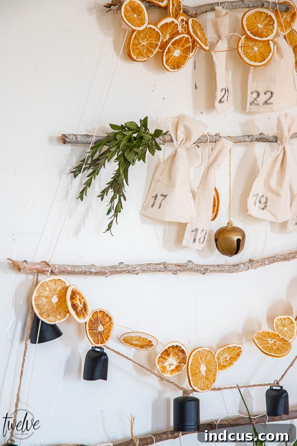 Scandinavian Wall Christmas Tree for Small Spaces