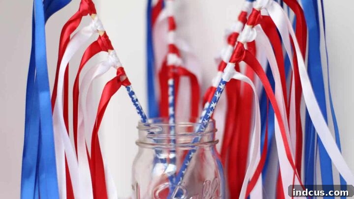 Ribbon Flag Wands