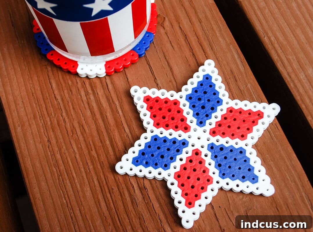 Perler Bead Coasters