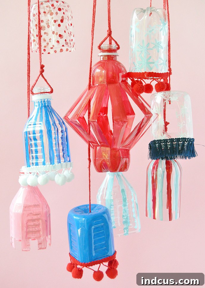 Plastic Bottle Lanterns