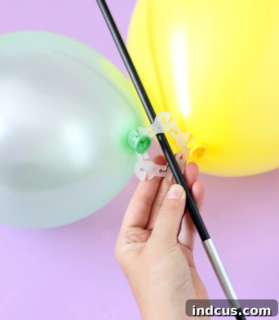 easy balloon arch instructions
