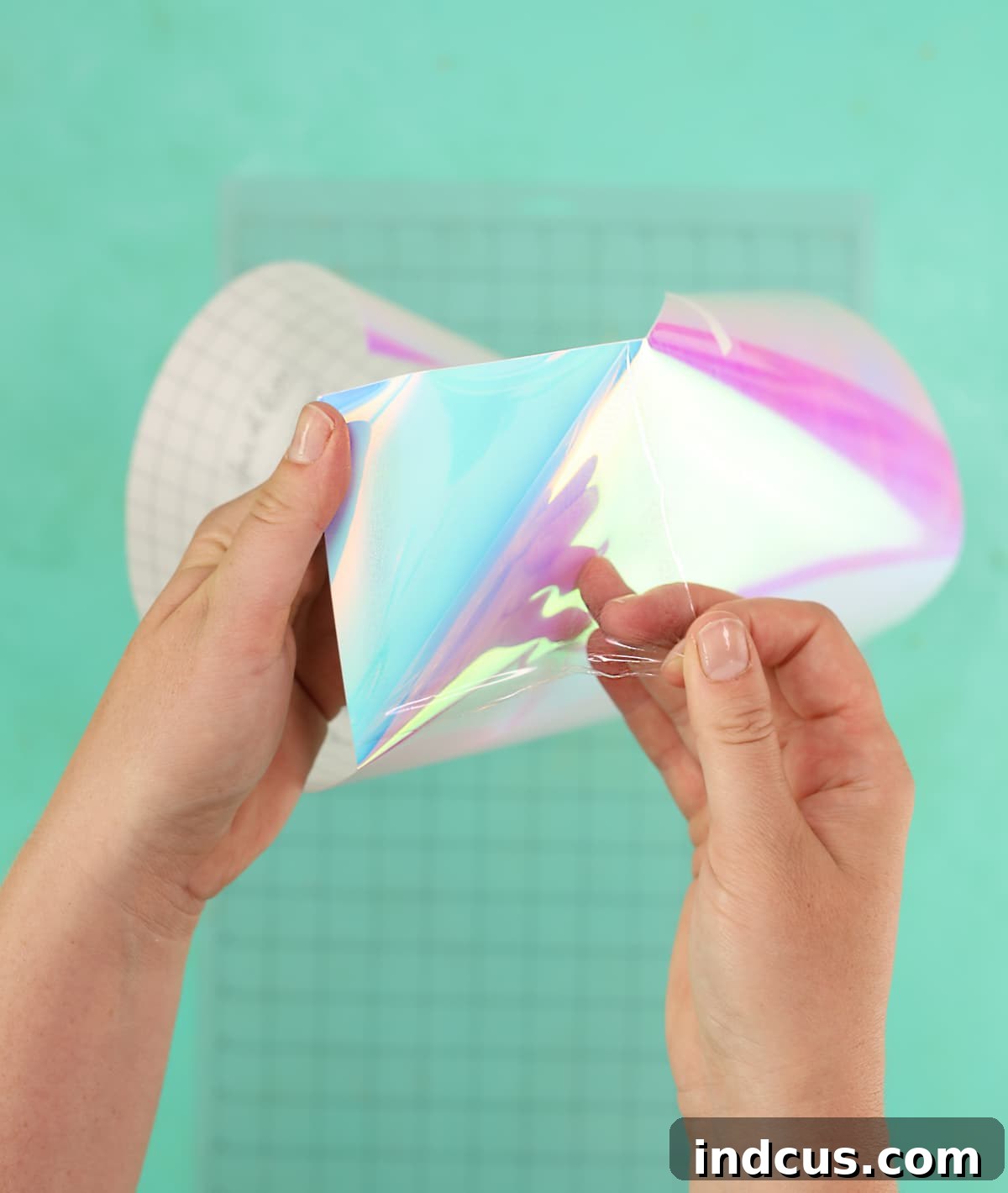 holographic opal adhesive vinyl