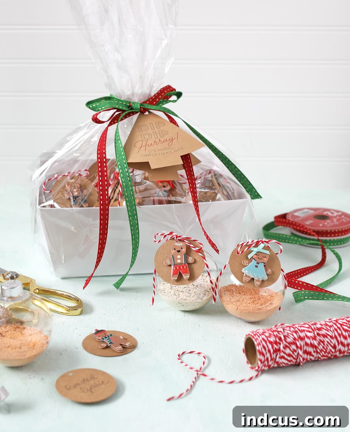 dip dip hurray dip mix christmas gift with detailed printable tag