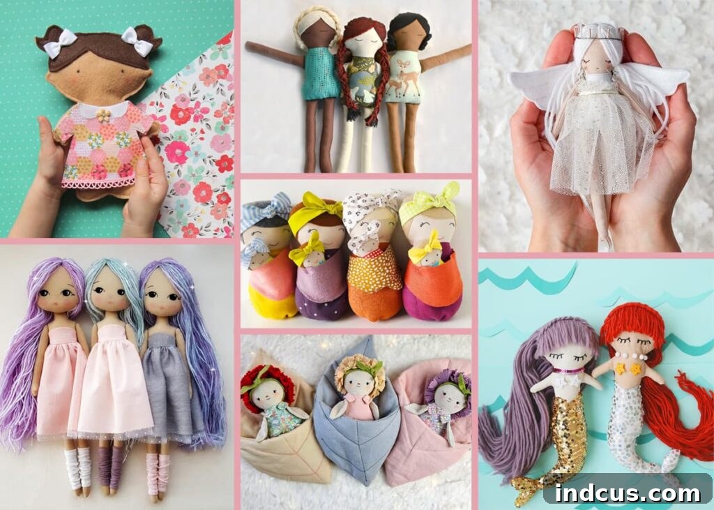 cute doll sewing patterns
