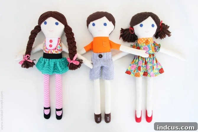 basic rag doll sewing tutorial