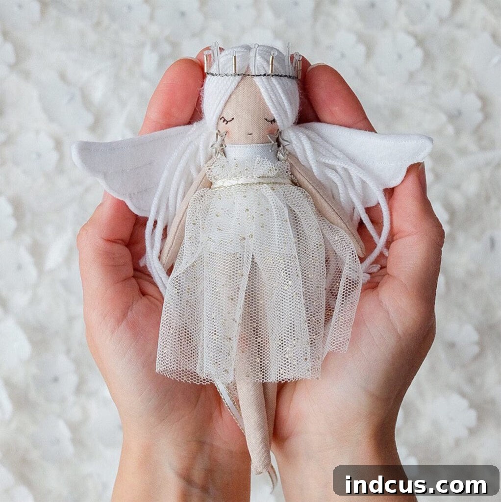 fairy pocket doll sewing pattern