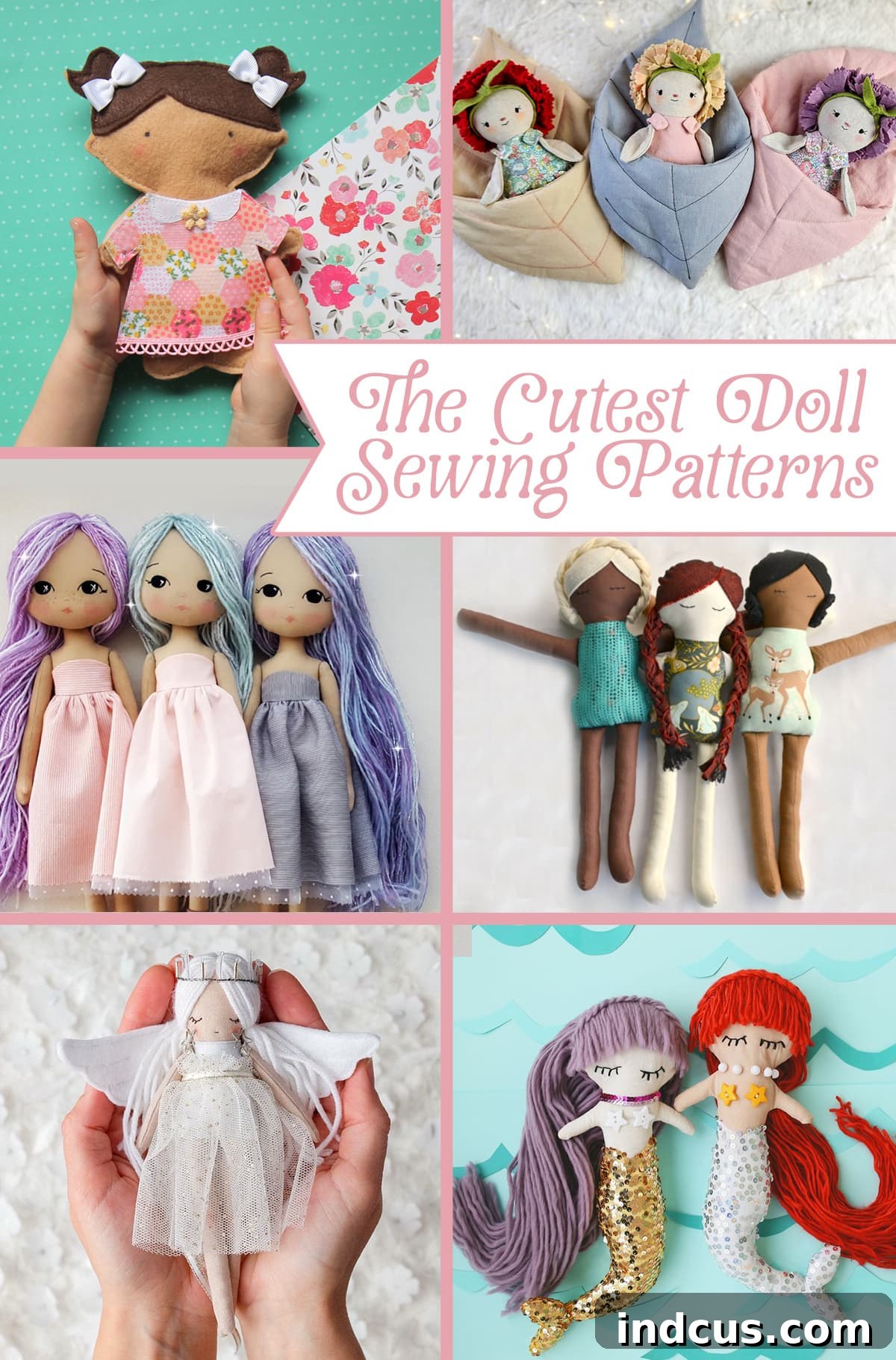 the cutest doll sewing patterns