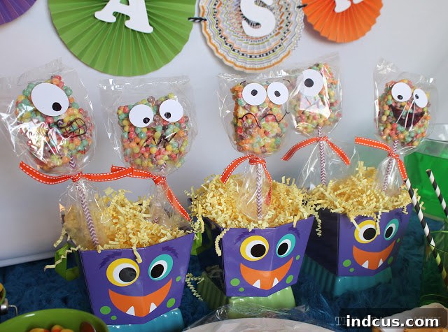 Monster Cereal Treats for a Monster THemed party