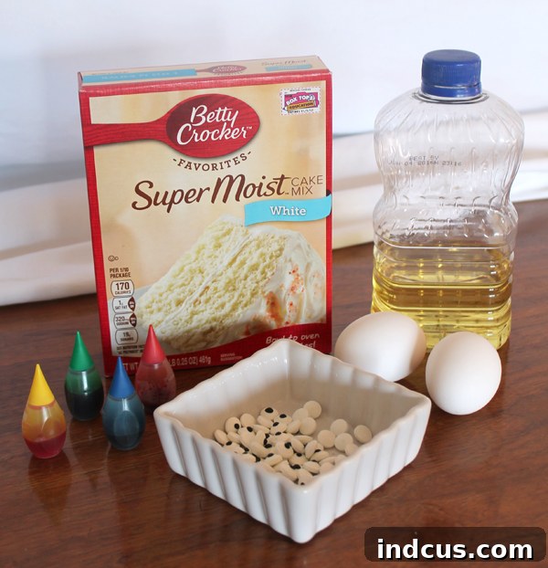 Cake Mix Cookie Ingredients