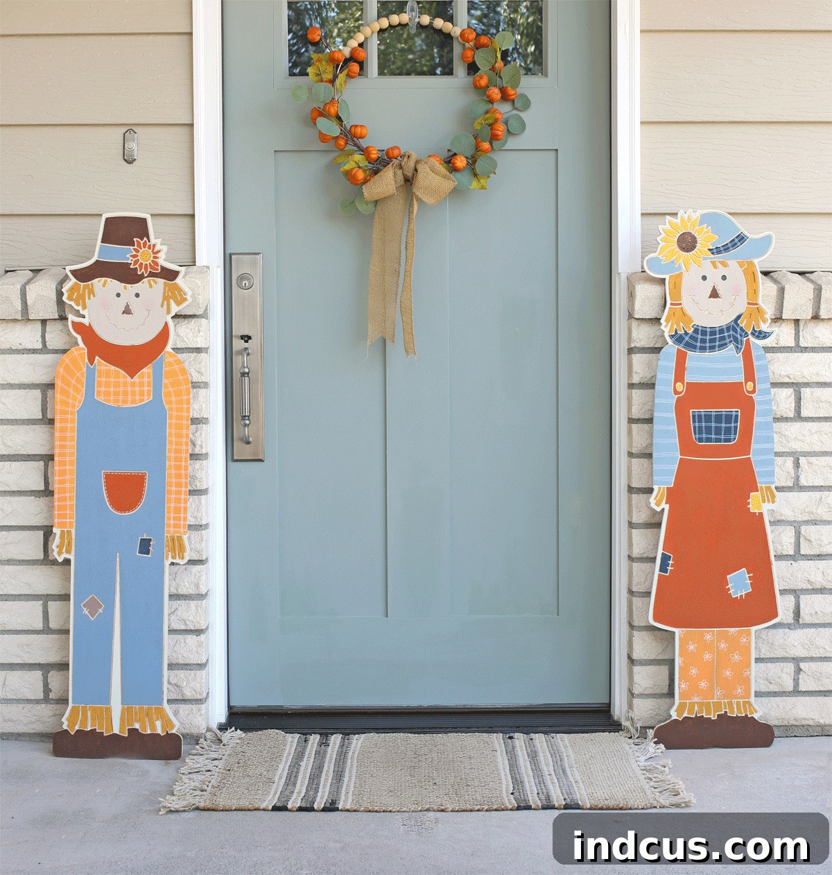 reversible porch decor 