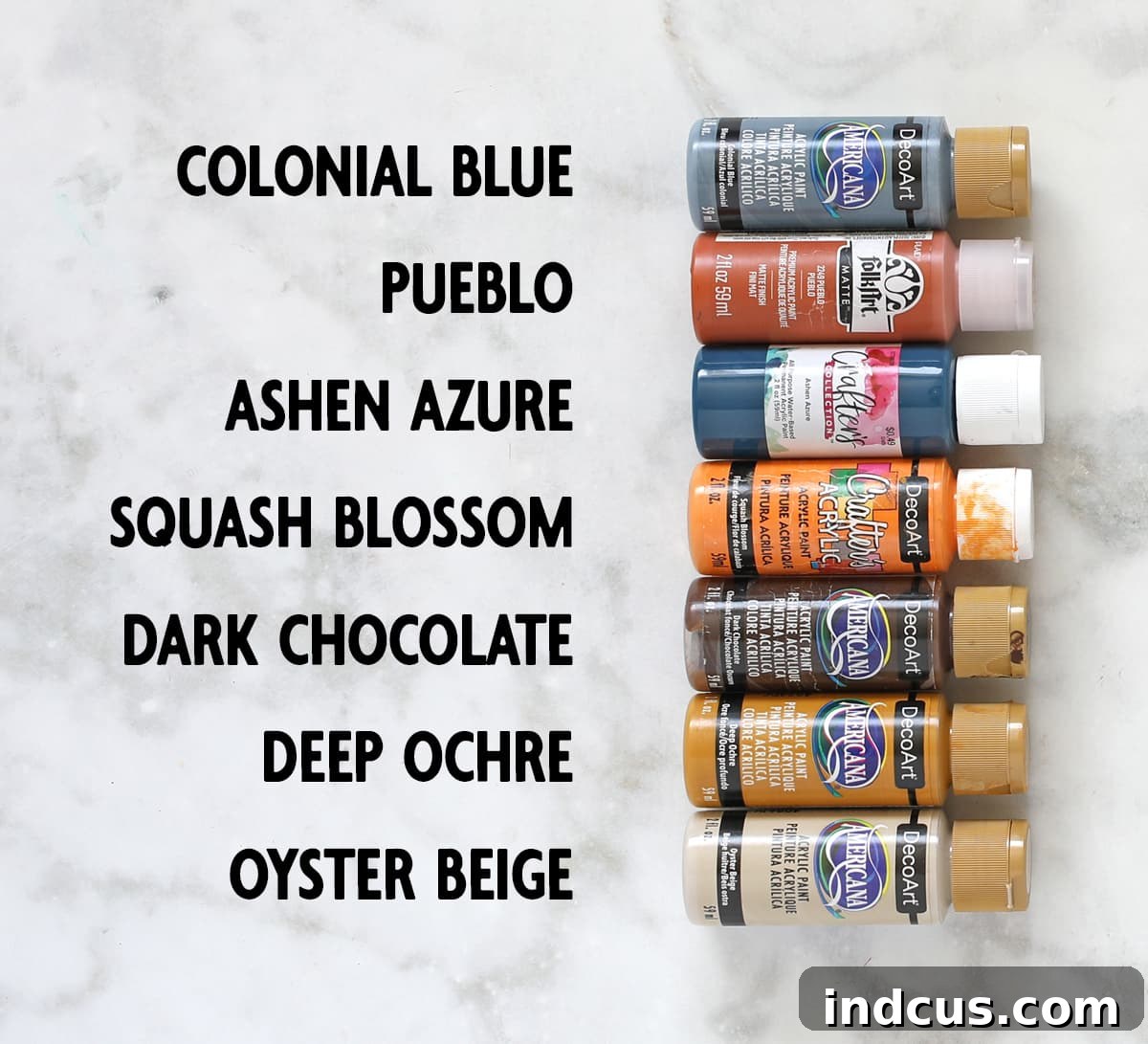 scarecrow craft paint colors