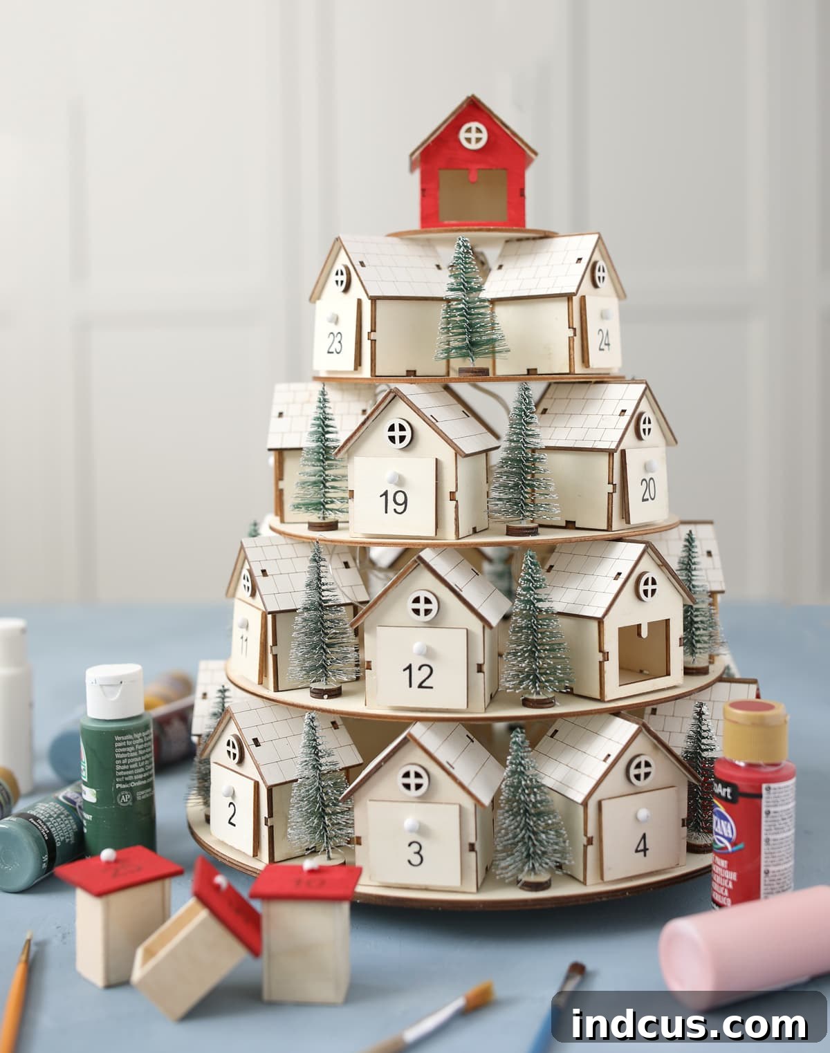 hobby lobby village advent calendar