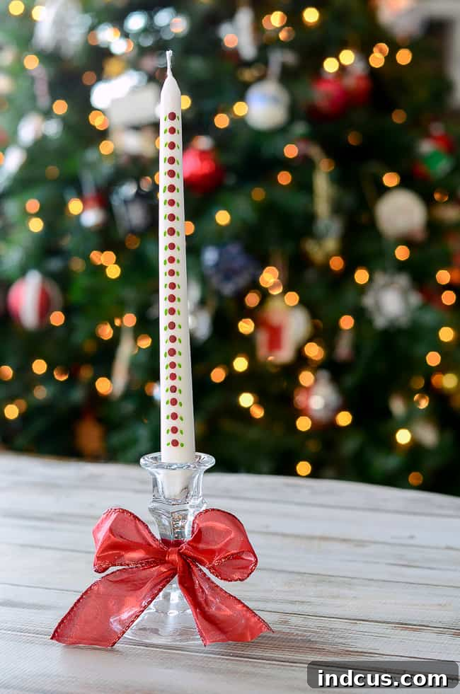 Handcrafted Holiday Countdowns 17 Christmas Candle Advent + Printable