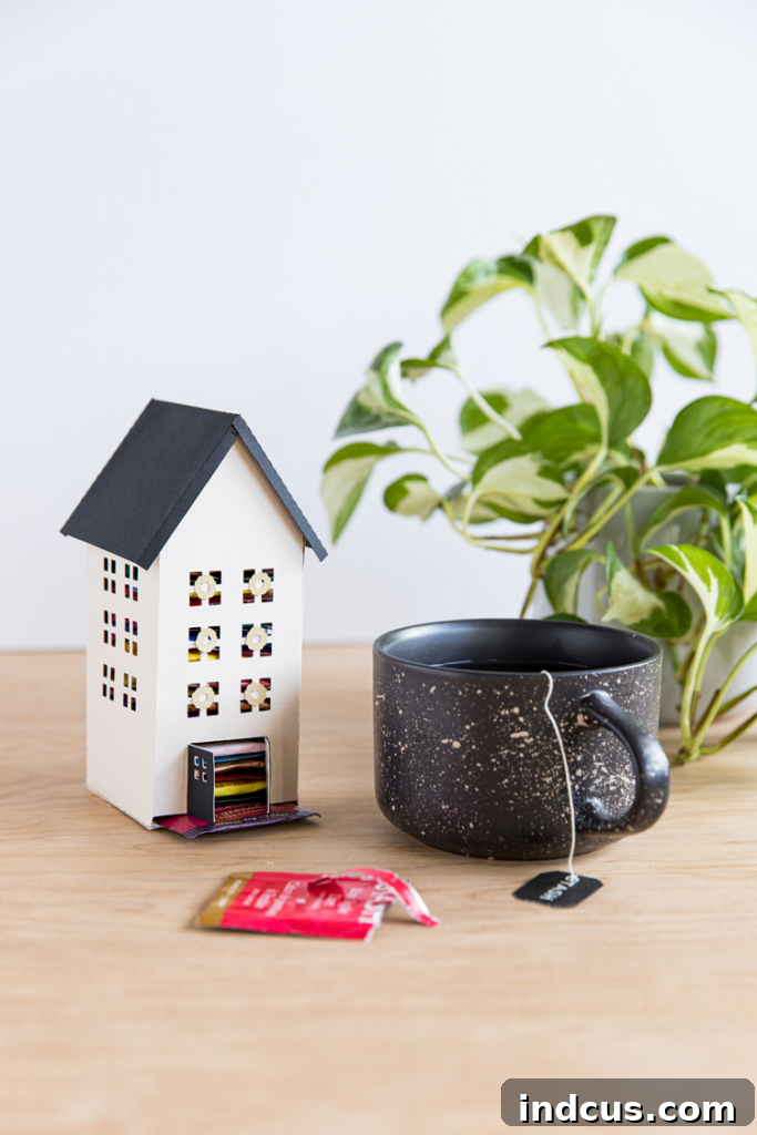 Handcrafted Holiday Countdowns 18 Tea House Advent Calendar