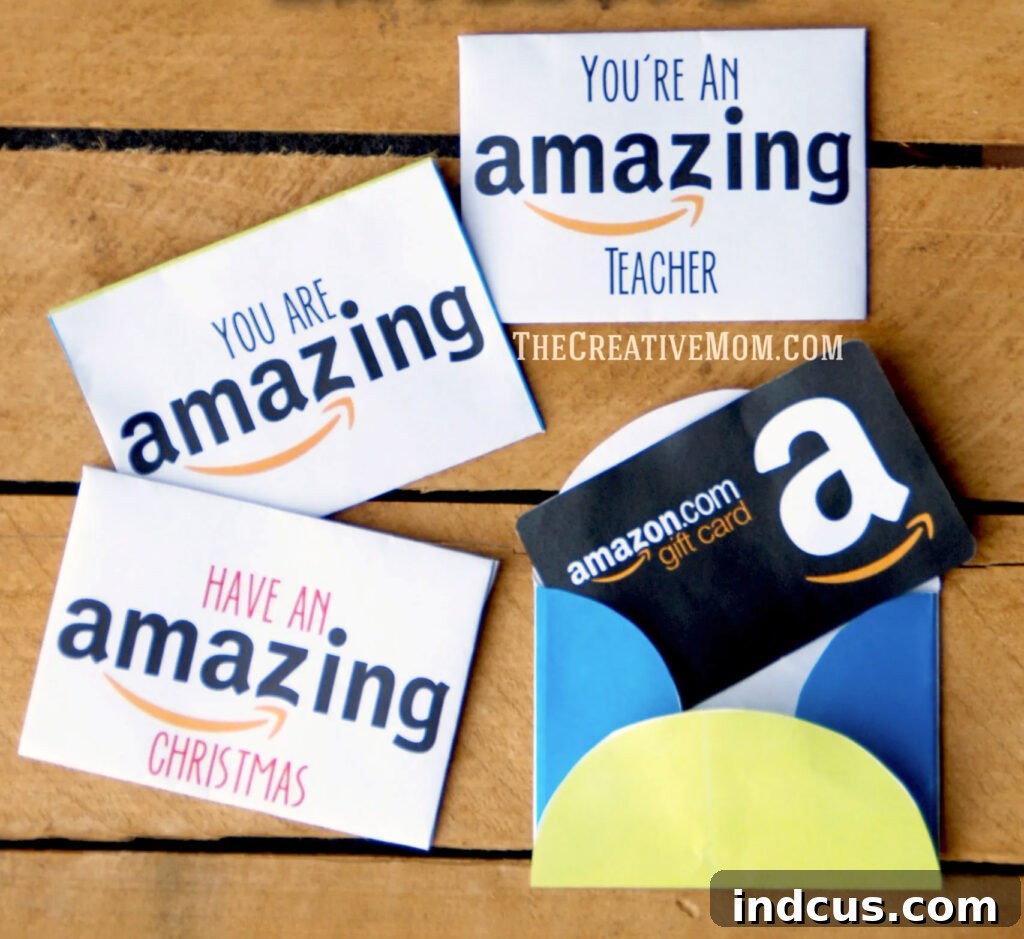 amazon gift card printable