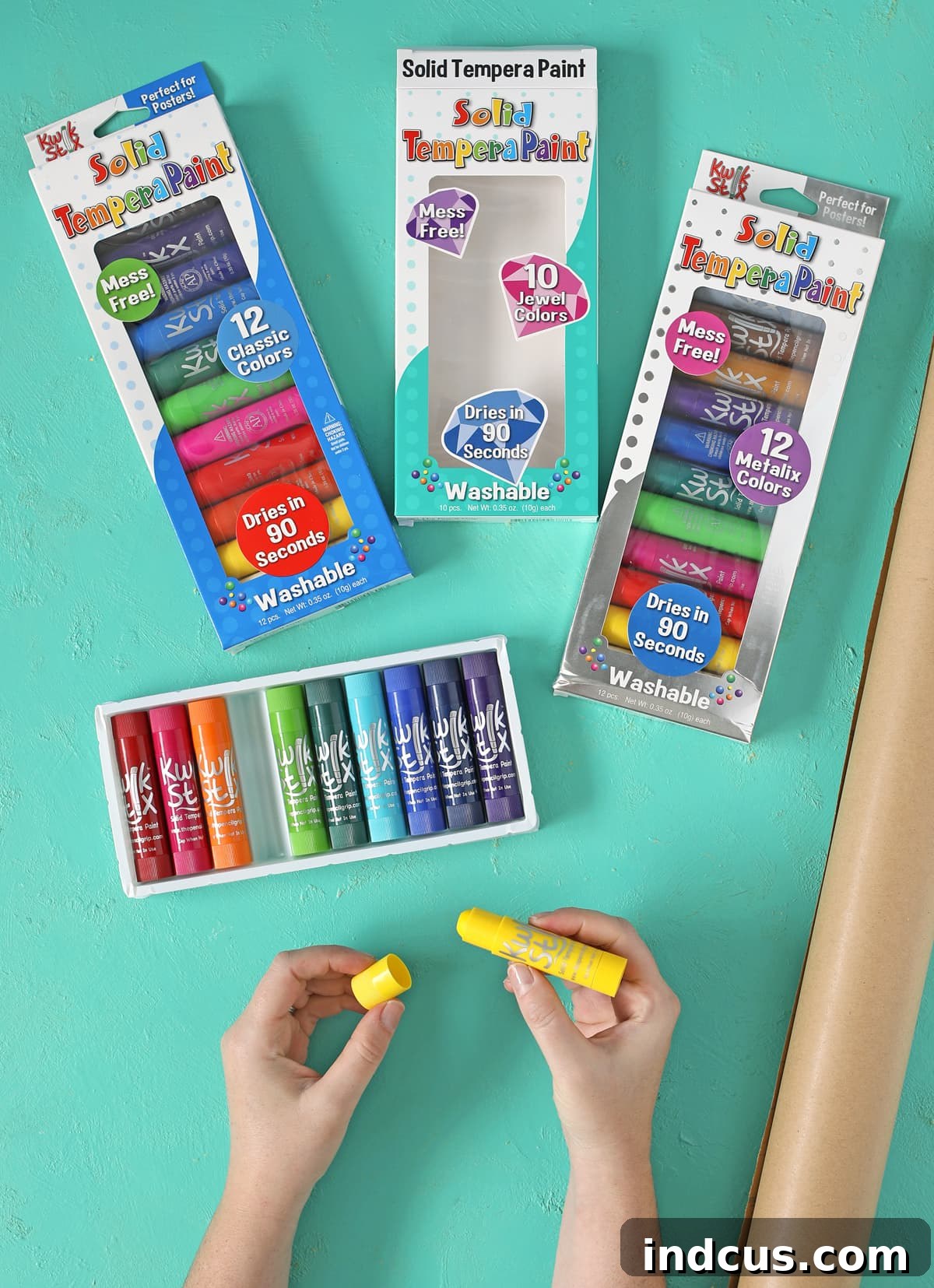 kwik stix solid tempera paint sticks product review