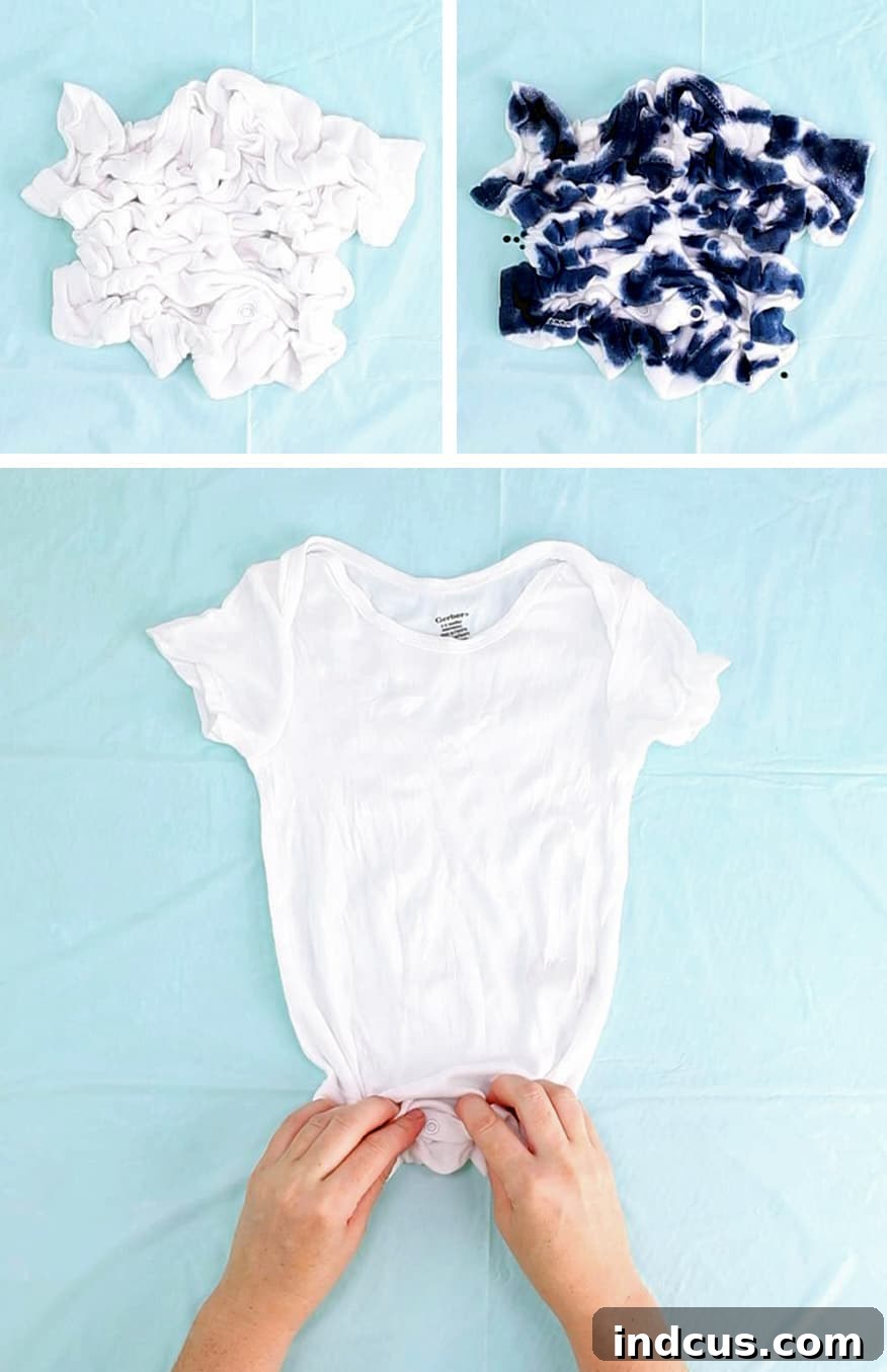 scrunch dye method