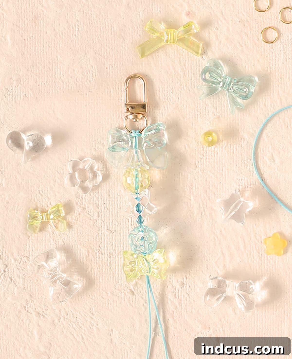 string beads onto cord