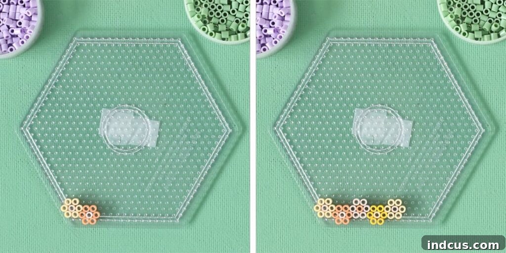 how to make perler bead daisy chains