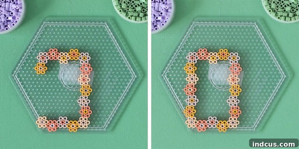 fuse bead frames DIY tuturial
