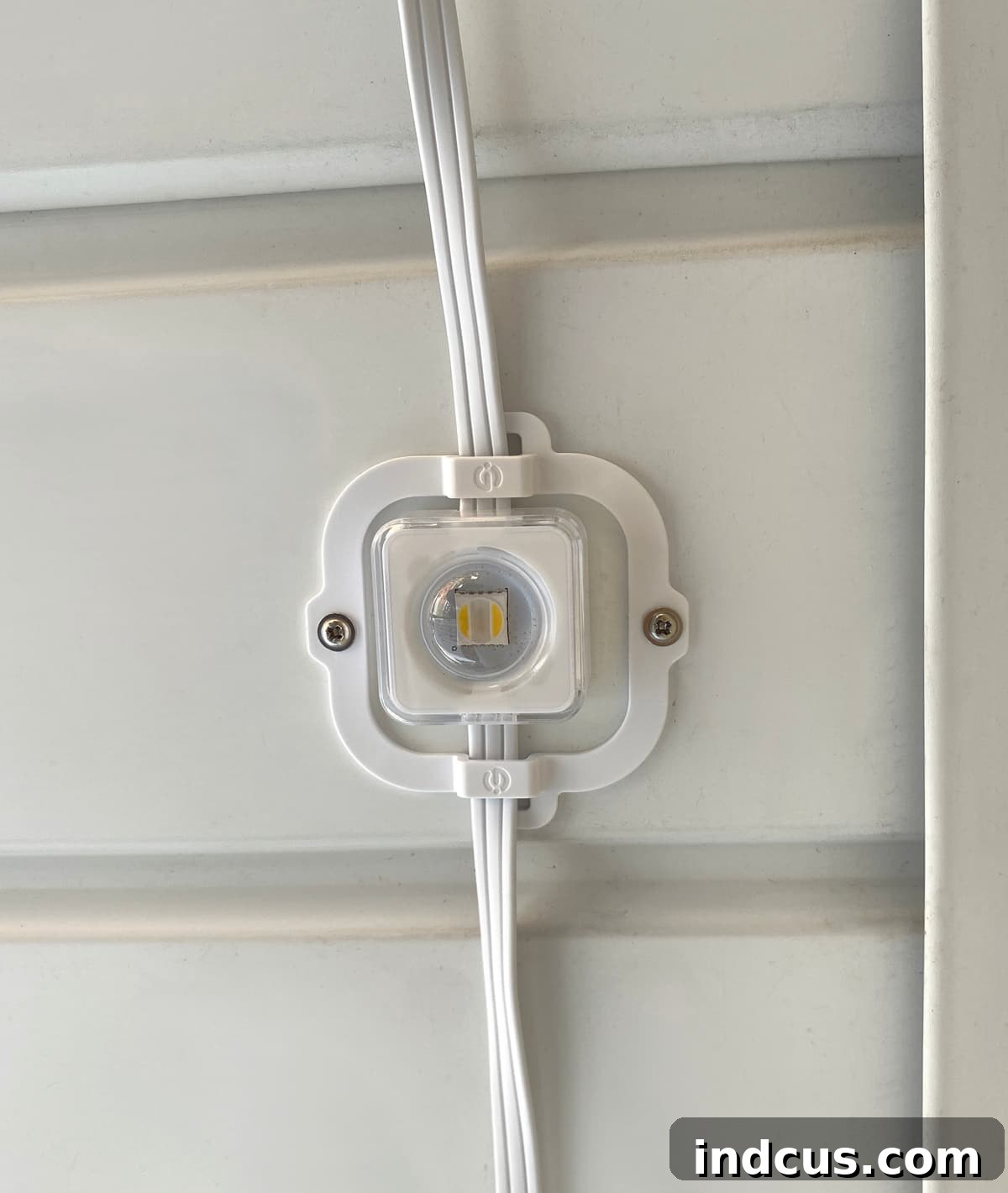 diy permanent christmas lights installation overview