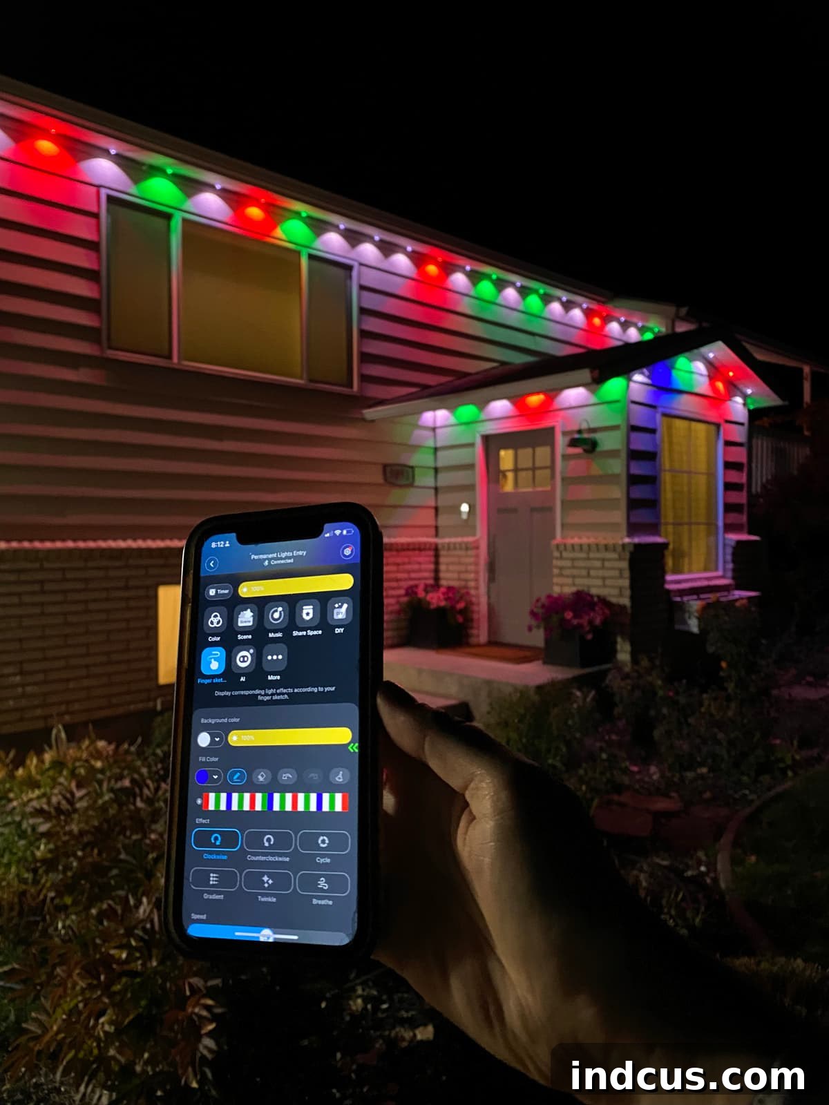 app controlled house lights DIY