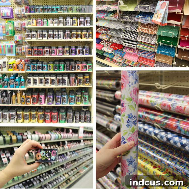A curated selection of the best craft supplies available at Hobby Lobby