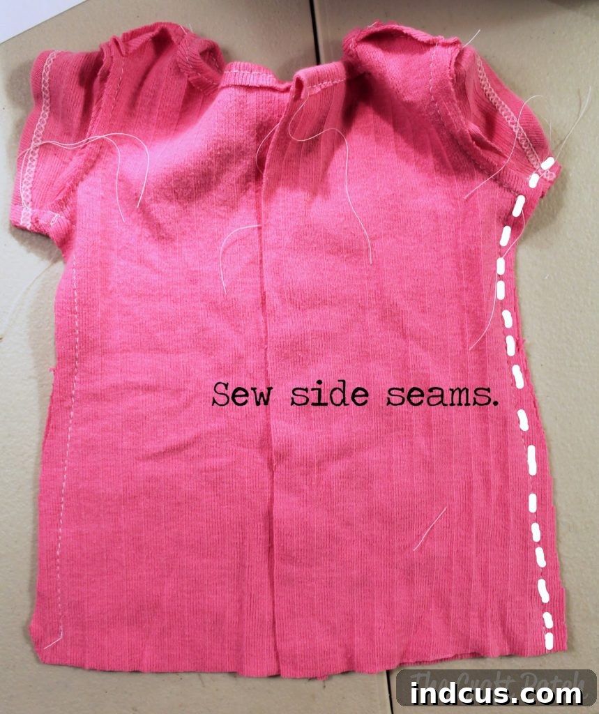 Free pattern for an 18 inch doll dress sewing 18 inch doll clothes side seams