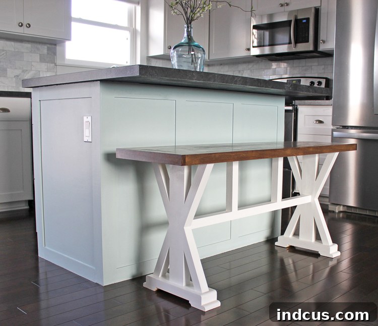 counter height bench tutorial