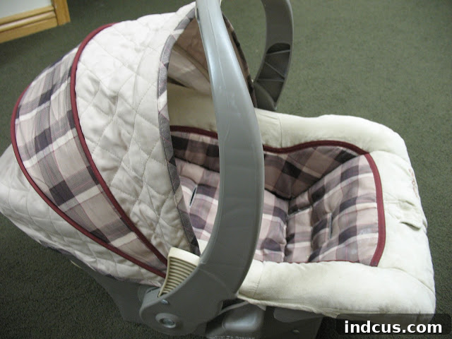 infant car seat before customization