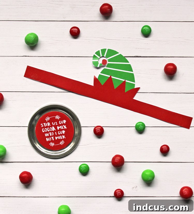 Assembled mason jar gift toppers on lids