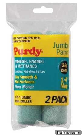 Mohair Roller Review for painting kitchen cabinets