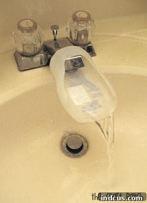Step-by-step guide on how to make a DIY faucet extender for toddlers using a plastic bottle