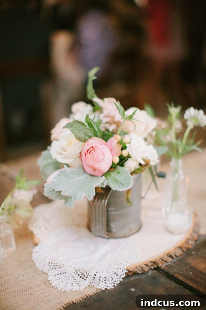 Inspiring Wood Slice Creations 11 wood slice table centerpiece