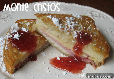 homemade monte cristo sandwiches