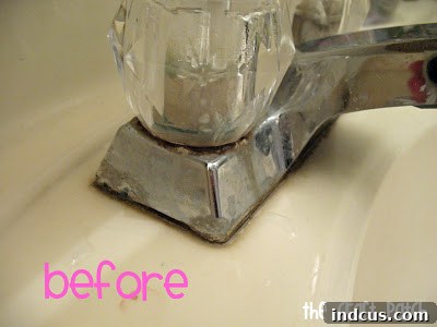 faucet cleaner test results before