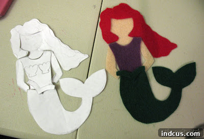 how to make felt characters