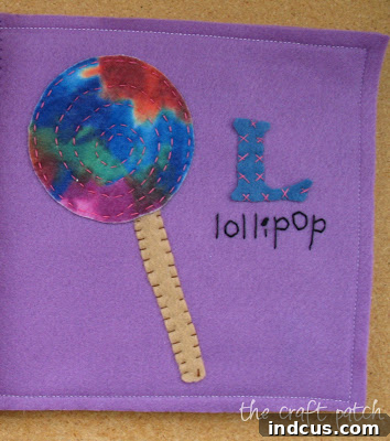 handmade felt book - creative felt book designs