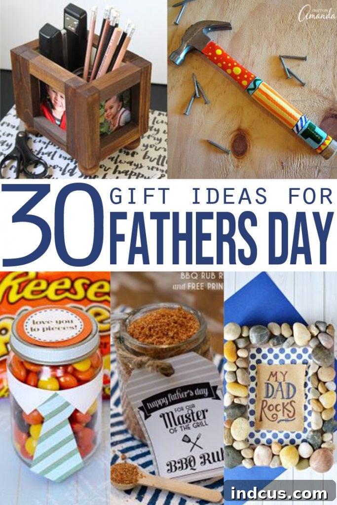 Father's Day gift ideas, handmade presents for Dad