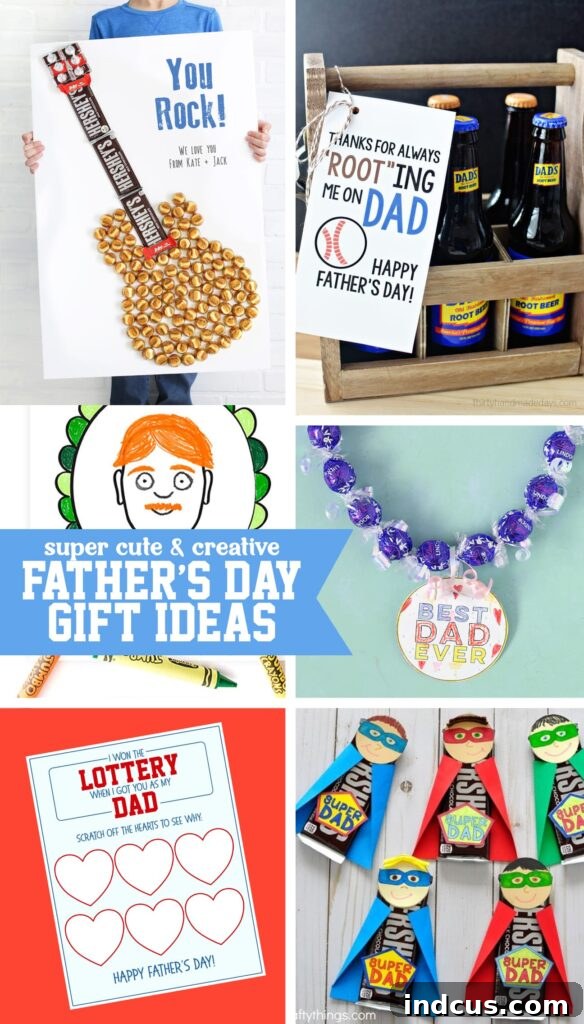 Handmade sentimental Father's Day gift ideas for unique presents